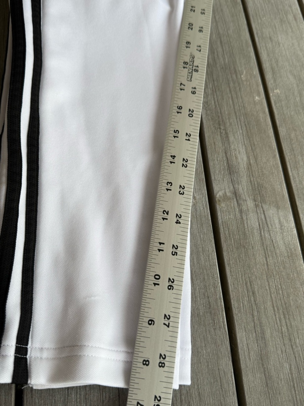 Adidas Men’s TIRO19 Football Soccer Pants DZ8767 White Black Med - Picture 6 of 8